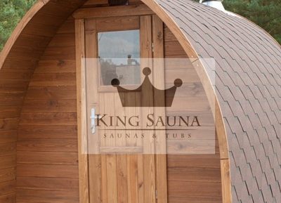 Sauna a forma di iglù (triangolare)
