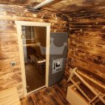 Sauna a canna quadrata 6.0m